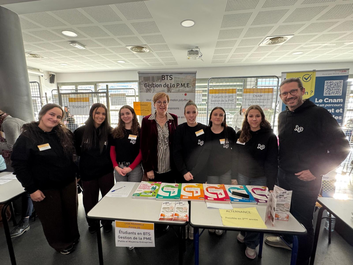 A la rencontre des lycéen à la cité scolaire Roumanille-Barjavel de Nyons
