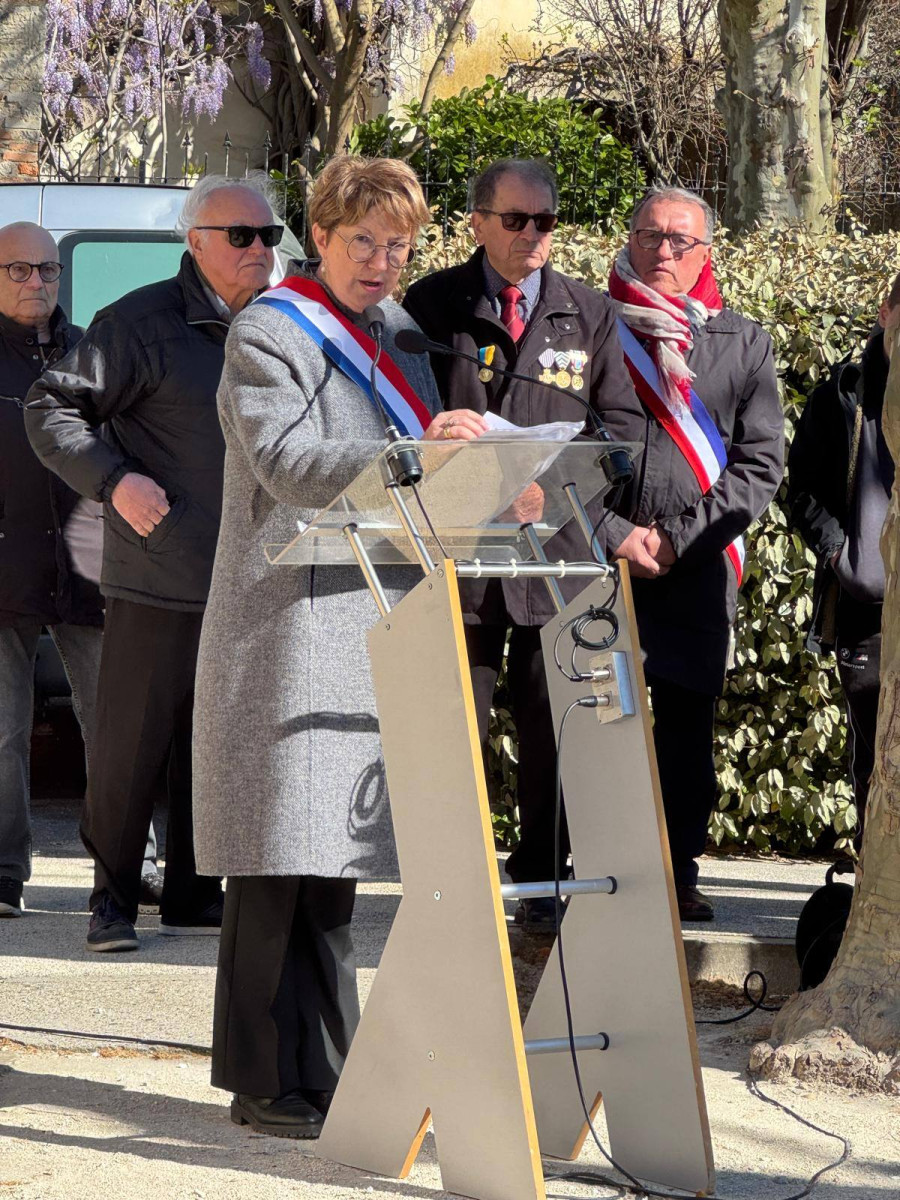 Commémoration du sacrifice de dix jeunes combattants de la Résistance à Allan