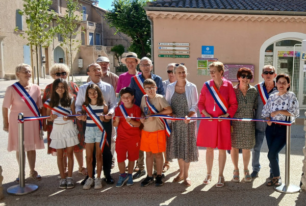 Le centre-bourg de Vinsobres fait peau neuve