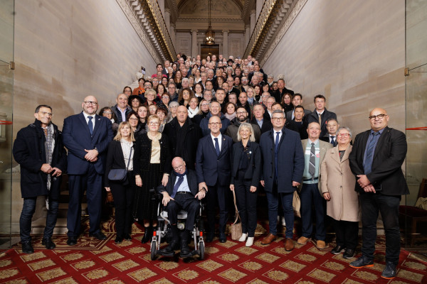 Les maires de la Drôme au Sénat pour le Congrès des Maires