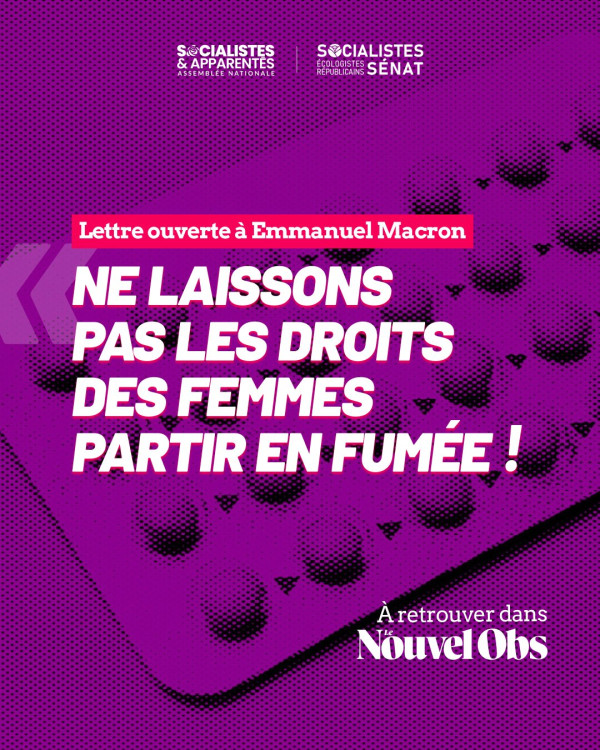 Lettre ouverte à Emmanuel Macron : empêchez la destruction de contraceptifs