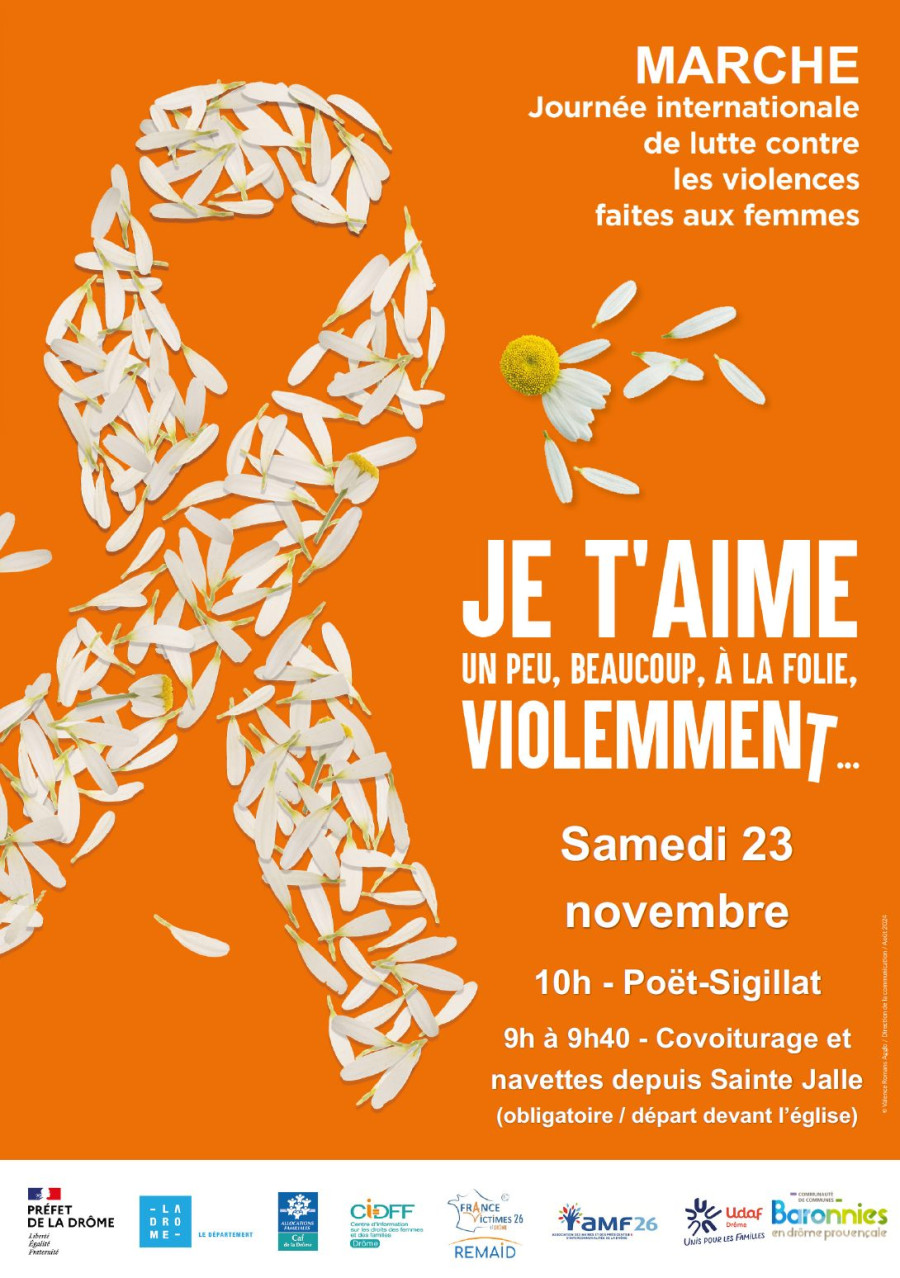 Rendez-vous le 23 novembre pour marcher contre les violences faites aux femmes