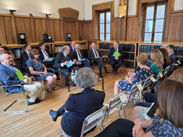 Visite ministérielle au Tribunal Judiciaire de Valence